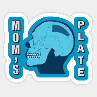 Pete and Pete Mom's Plate Sticker